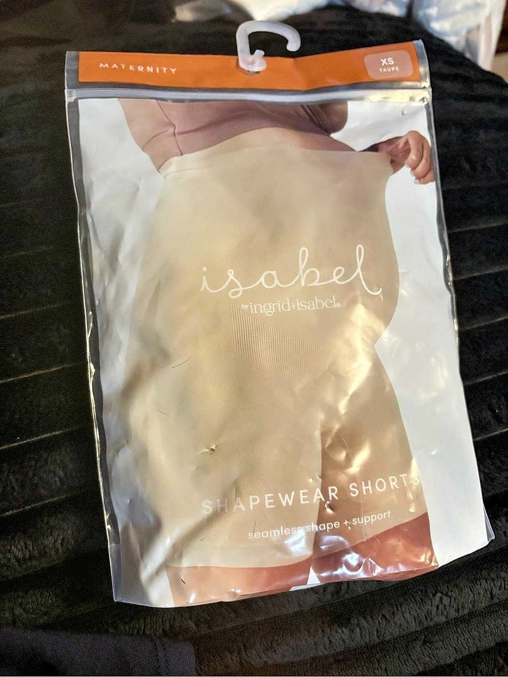 Isabel Maternity Shapewear Shorts in Beige size XS